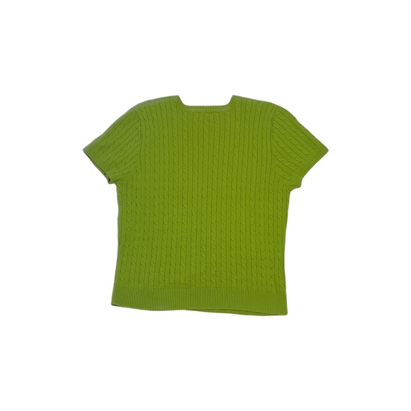 Green Knit Tee - Picture 3 of 4